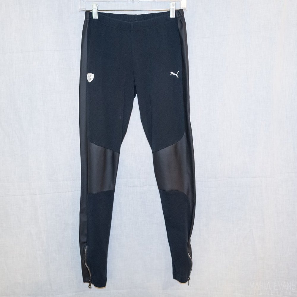 PUMA FERRARI Sport Lifestyle Black Leggings M